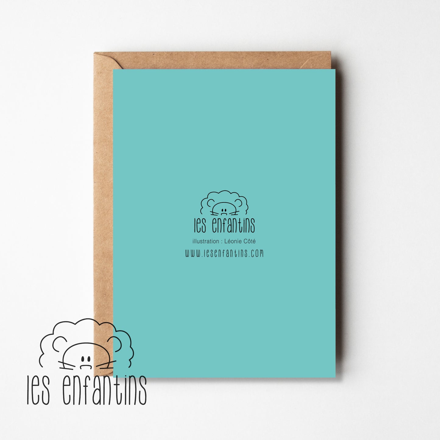 Greeting Card | The king cat on his cake